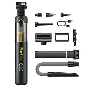 [Amazon] Fanttik Slim V8 Apex 4-in-1 Cordless Car Vacuum ($52.00 / (약: 73,372원))