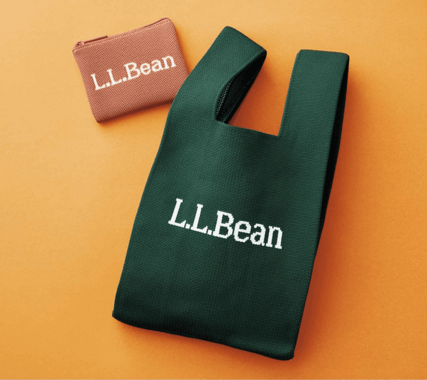 L.L.Bean 니트백, 파우치 18,410원 (잡지부록)