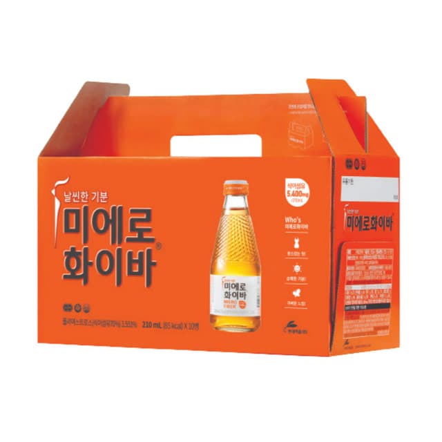 [쿠팡] 미에로화이바, 210ml, 10개 (8,820원 / 무료배송)