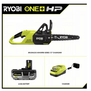 [Slickdeals] RYOBI ONE HP 18V Brushless 12" Chainsaw w 6.0Ah Battery & Charger ($179.00 / (약: 252,569원))