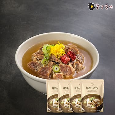 [카카오] 뼈없는 갈비탕 600g x 4팩 (23,630원/무료) (무료배송)
