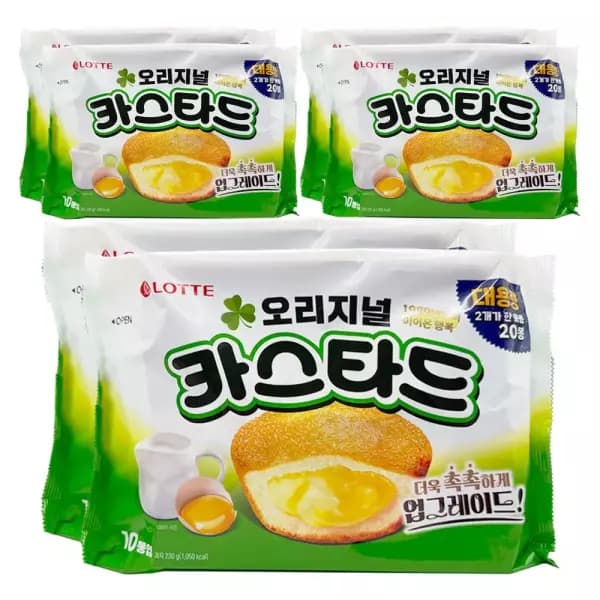 [쿠팡] 롯데카스타드 오리지널, 230g, 3개 (9,120원 / 무료배송)