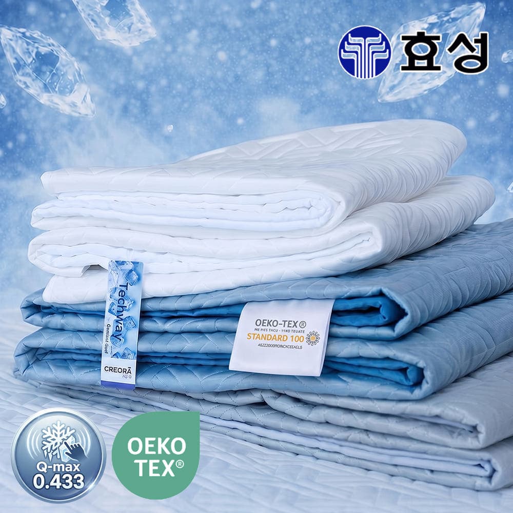 [네이버] 국산 효성 크레오라 3중직 냉감패드(29,970원/무료) (무료배송)