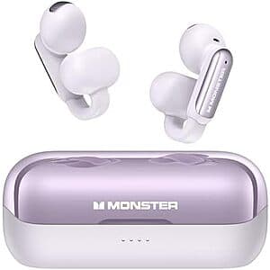 [Amazon] Monster AC601 Wireless Open ENC Earbuds w Comfort Clip-On ($19.99 / (약: 28,205원))