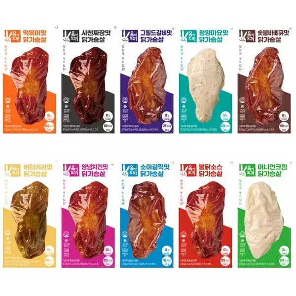 [지마켓] 육식토끼 소스 닭가슴살 100g 30팩(15팩+15팩) (34,320원 / 무료배송)