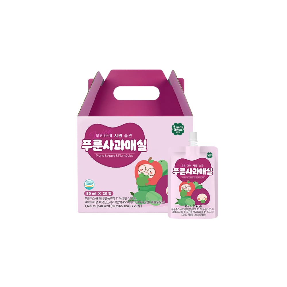 룰루맘) 아기 배도라지즙 30봉 15,900원 (무료배송)