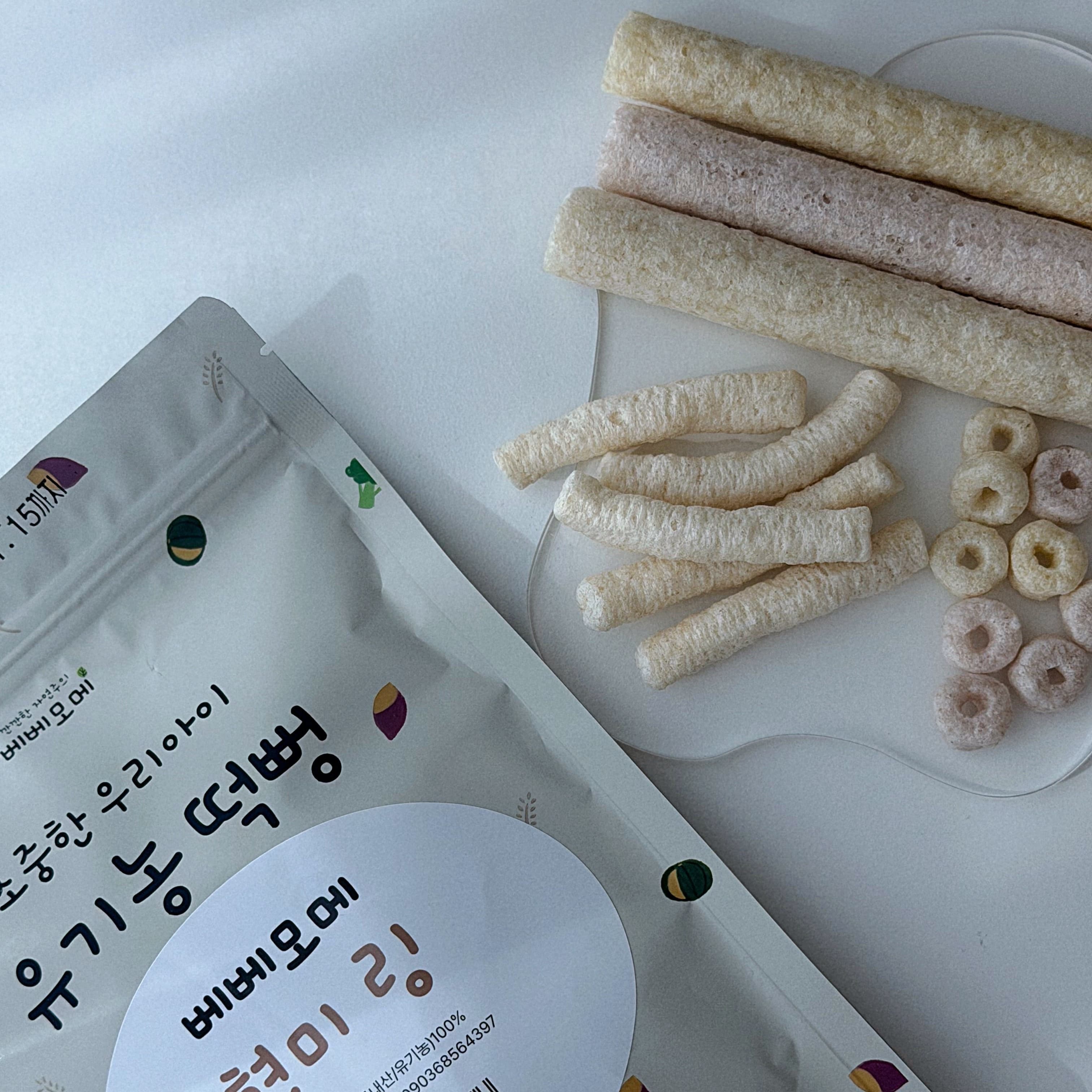 [롯데온] 유기농 아기 떡뻥 30g 10봉 세트 (13,680원/무료) (무료배송)