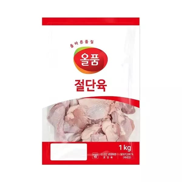 [쿠팡] 올품 닭볶음탕용 닭고기 (냉장) 1kg (6,480원 / 무료배송)