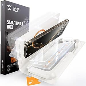 [Amazon] 3-Pk SMARTDEVIL 9H Tempered Glass Screen Protector for iPhone 16 Pro Max ($3.95 / (약: 5,573원))