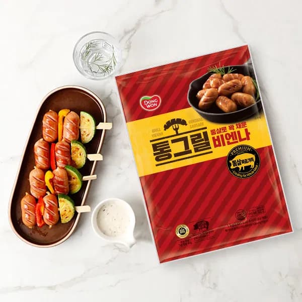 [동원몰] 통그릴비엔나 1kg 2개 (16,900원/무료) (무료배송)