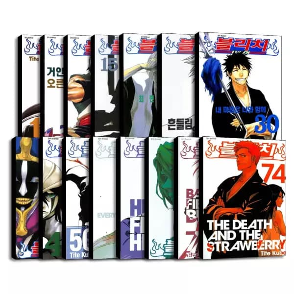 [쿠팡] 블리치 만화책 1-74권 전권 완결 세트 (240,480원 / 무료배송)