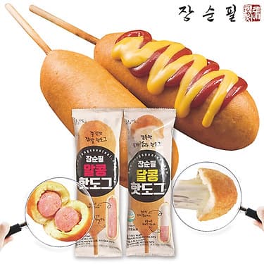 [카카오] 장순필 알콩 달콩 핫도그 50g 30개 (19,900원/무료) (무료배송)