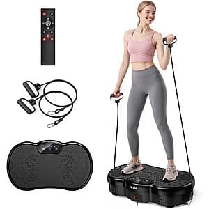 [Slickdeals] HTM Vibration Plate Exercise Machine w 9 Modes & 120 Speeds ($42.50 / (약: 59,606원))