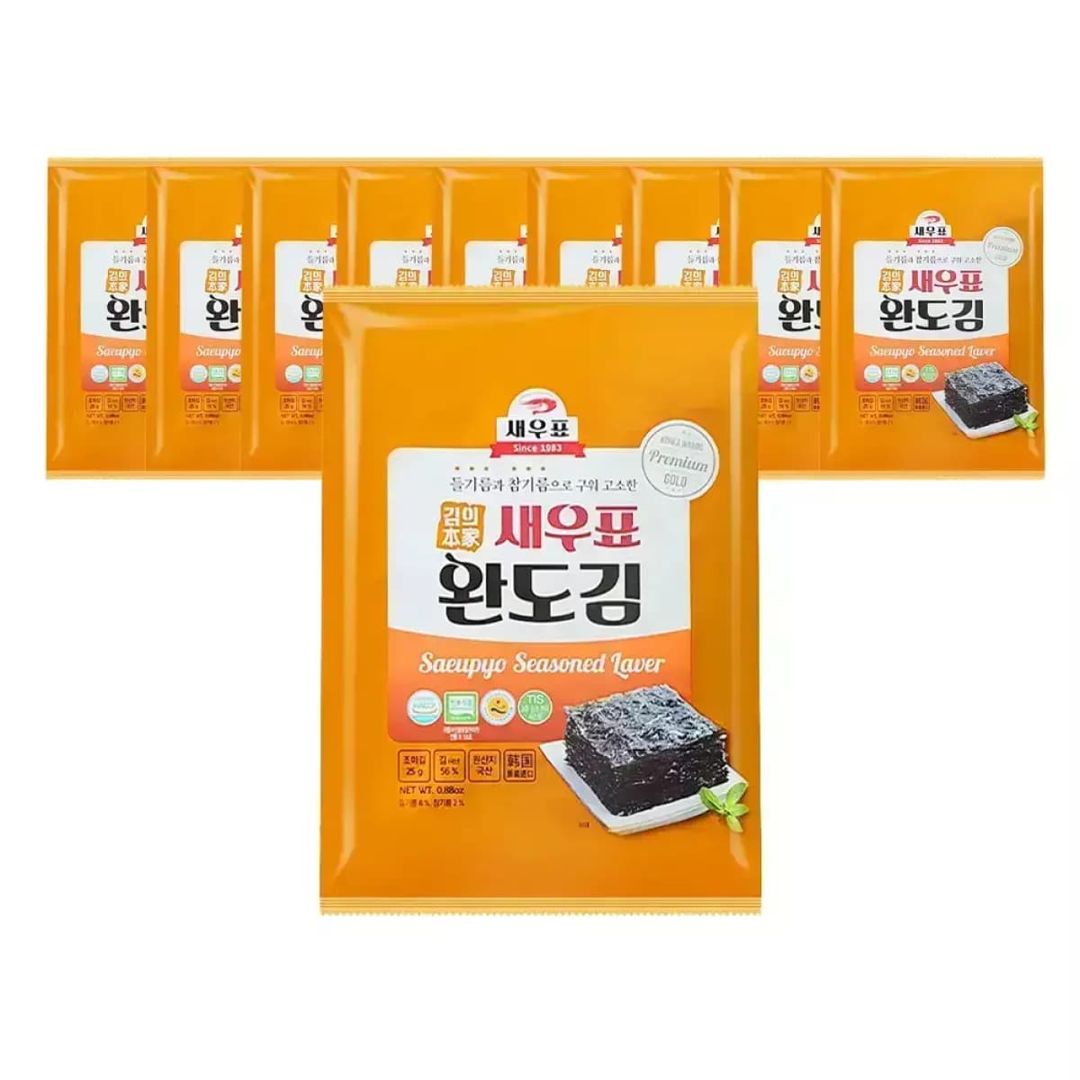 [11번가] 10분러시 완도 오리지널 전장김 25g x 10봉(11,250원/무배)