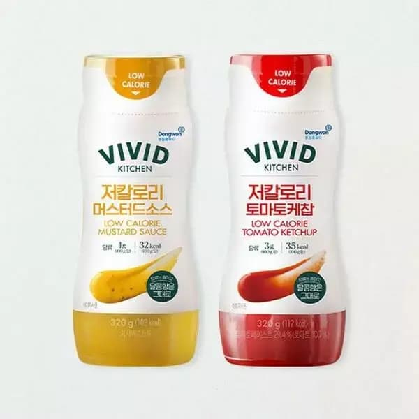 [쿠팡] 비비드키친 저칼로리 머스터드소스, 320g, 2개 (3,550원 / 무료배송)