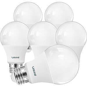 [Slickdeals] 6-Pk Linkind A19 Dimmable 9W LED Light Bulbs ($19.99 / (약: 28,035원))