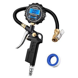 [Amazon] : AstroAI Digital Tire Pressure Gauge w Inflator ($12.95 / (약: 18,162원))