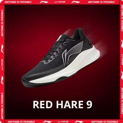 [알리익스프레스] Li-Ning 남성용 RED HARE 9 레이싱 러닝화 라이트 폼 울트라 통기성 스니커즈 ARPW003 ($2.23 / (약: 3,127원))