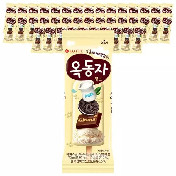 [11번가] 롯데웰푸드 옥동자 70ml 40개 (17,770원/무료) (무료배송)