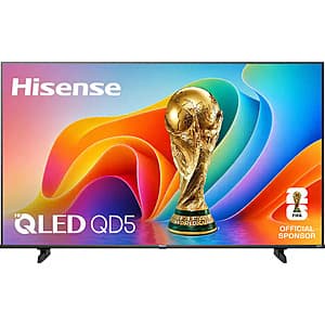 [Slickdeals] 58" Hisense QD50 Hi-QLED 4K 60Hz TV ($189.99 / (약: 266,460원))