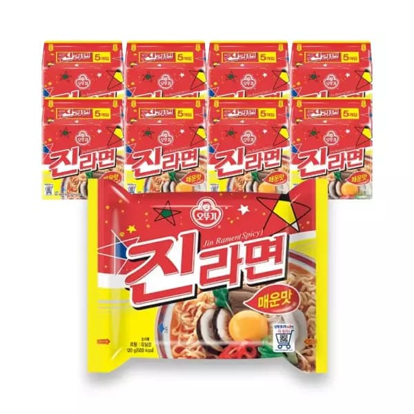 [네이버] 오뚜기 진라면 매운맛 40개 (19,200원 / 무료배송)