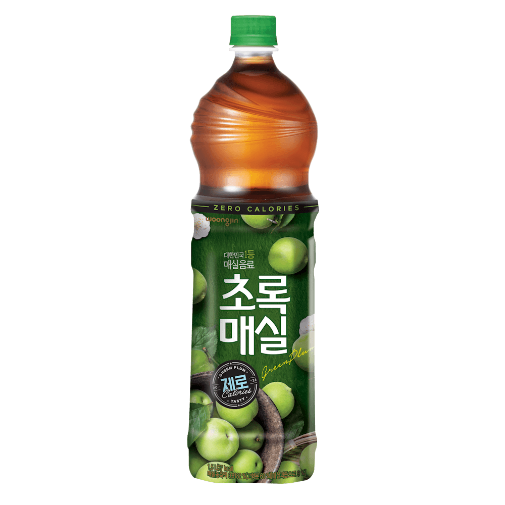 [롯데온] 초록매실 제로 1.5L 12페트 (17,750원 / 무료배송)