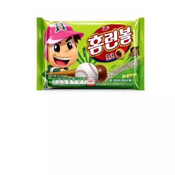 [지마켓] 홈런볼 4번들 x 4팩 (41g 16개) (14,380원 / 무료배송)