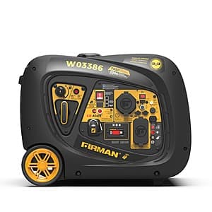 [Slickdeals] Refurb: FIRMAN 3650W Remote Start Inverter Generator ($349.99 / (약: 490,860원))