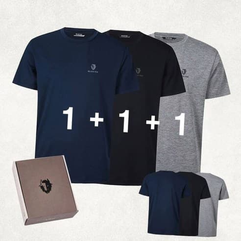 [지마켓] 블랙야크 1+1+1 라운드 트리플 반팔세트 (36,460/무배) (36,460원)