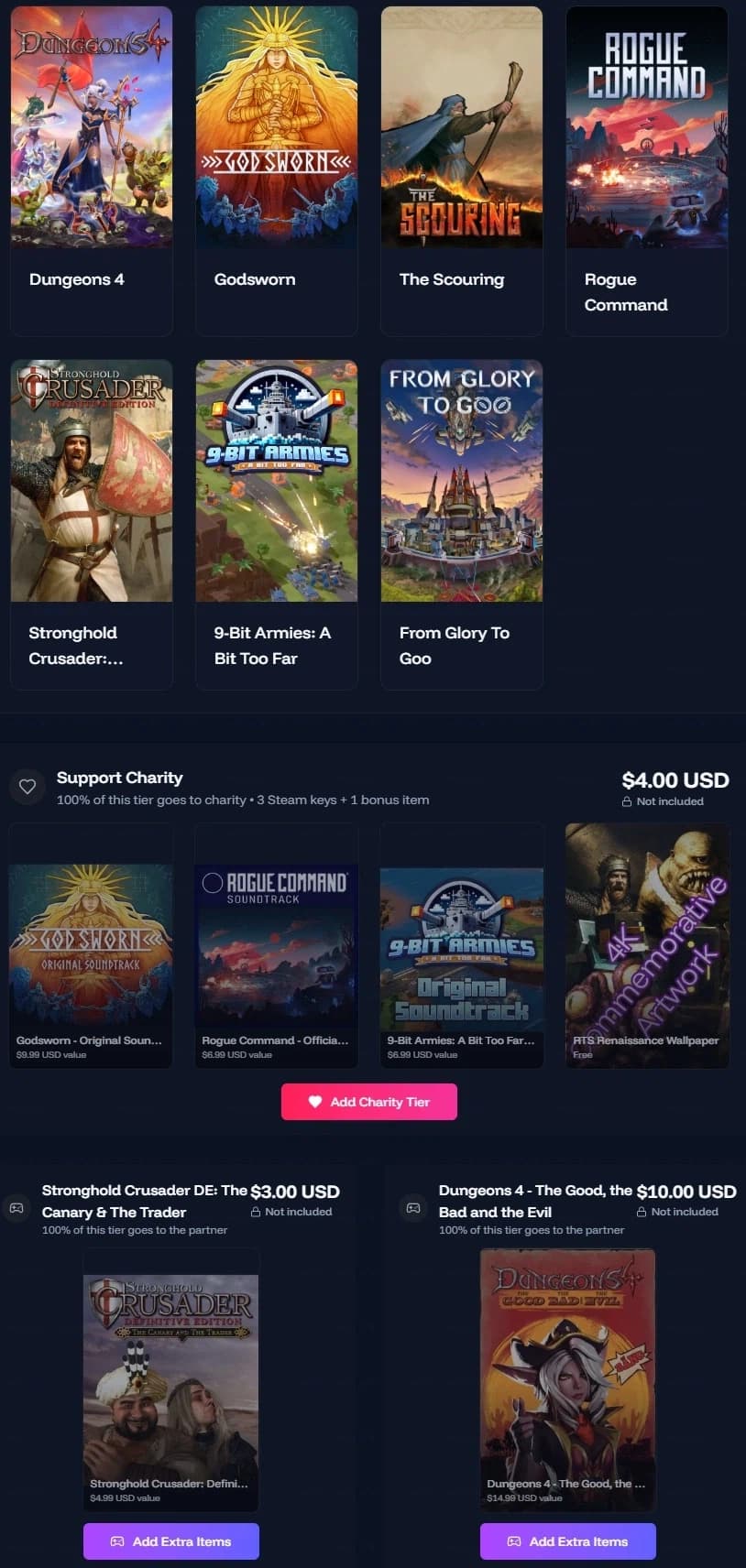 [digiphile]RTS 르네상스(26$) & VR 게임(26$) 번들 (1)