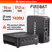 [재입고특가] GMKtec M8 6650H($150), FIREBAT F1 H255($340), R3...