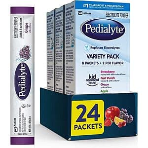 [Amazon] 3-Pk 8-Ct 0.3-Oz Pedialyte Electrolyte Powder Packets ($9.75 / (약: 13,581원))