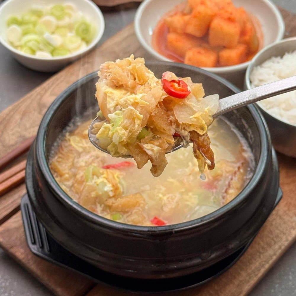 [네이버]가마솥 황태해장국 600g 4팩 (15,840원/무배)