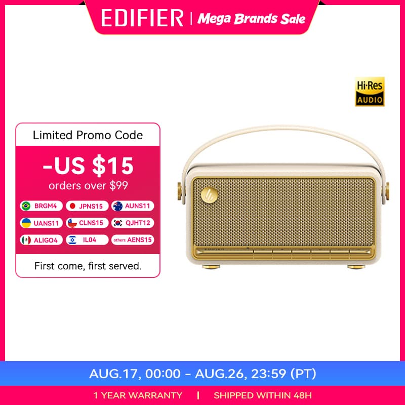 [알리익스프레스] 에디파이어 MP330 휴대용 블루투스 스피커 (77,000원 / 무료배송)