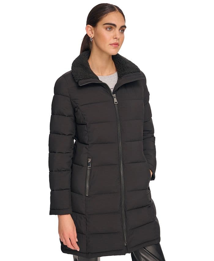 Macy's) 캘빈 클라인 여성 코트 $39.96