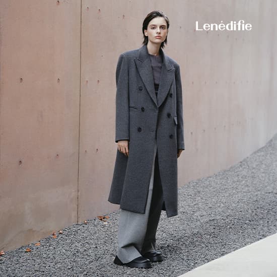 [CJ온스타일] 25FW 실크 울 테일러드 롱코트 (99,500원 / 남음)
