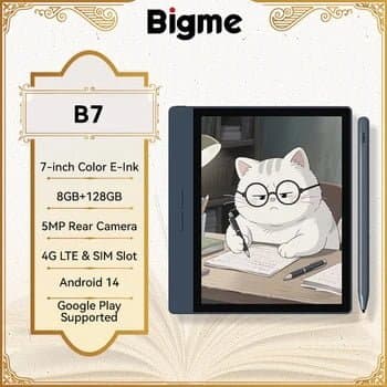 [알리익스프레스] 빅미 Bigme B7 7인치 E-Ink 전자책 리더기 8+128GB 케이스 세트 ($273.15 / (약: 380,497원))