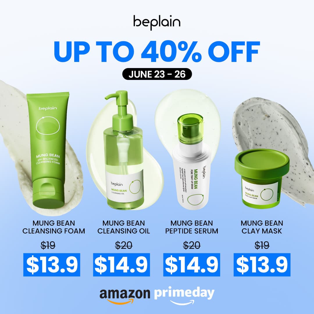 Amazon) [프라임데이 최대 40% 할인] 올영 1위 녹두 클렌징 라인 & 신제품 세럼까지! 역대급 할인가로 쟁여두세요! (6/23-26)