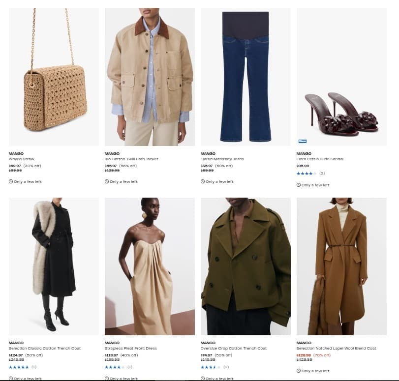 Nordstrom Rack) 망고 - Up to 70% Off