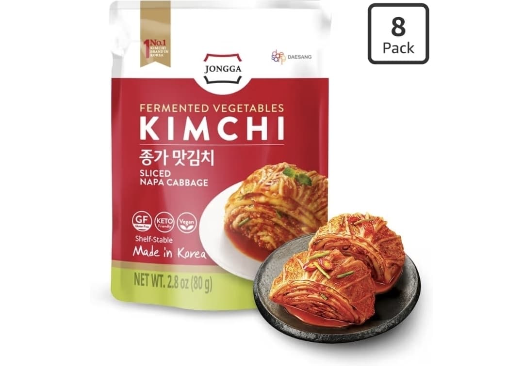 Amazon) 종가 맛김치 8팩 $10.19