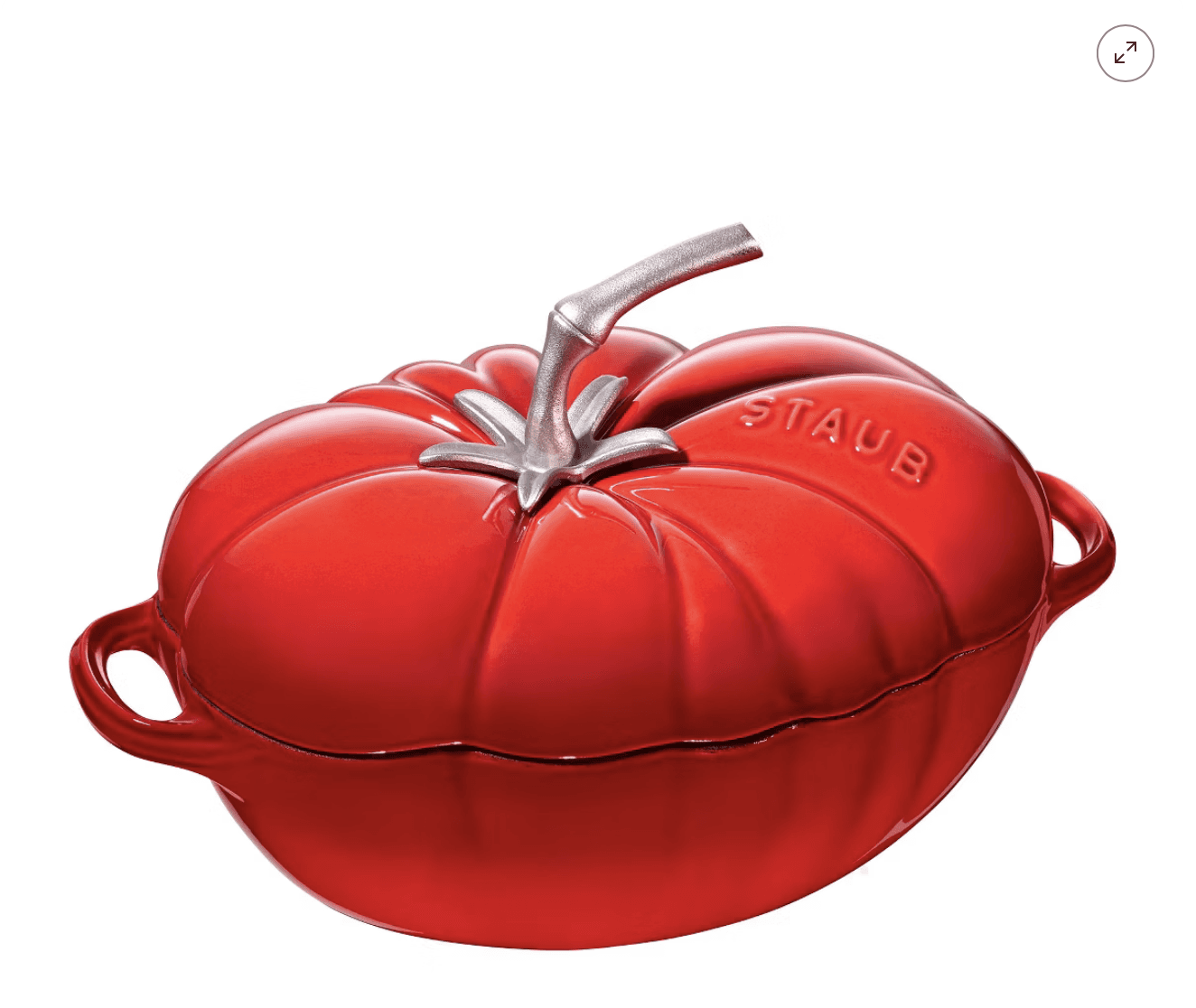 Target) Staub Cast Iron Tomato Cocotte, 주물 3-quart & Up to 45% off select kitchen & dining link - $148.37