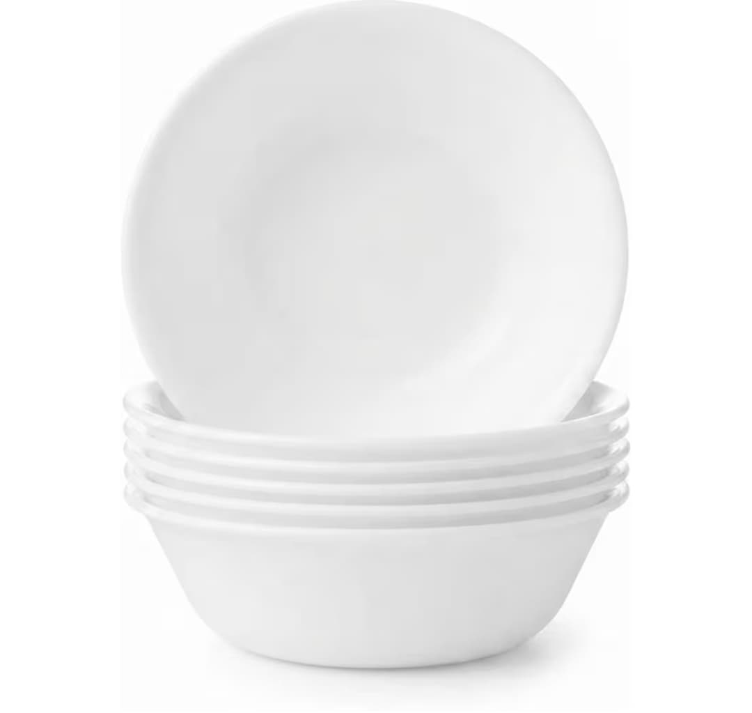 Amazon) Corelle Vitrelle 6-Piece Soup/Cereal Bowl Set $19.99