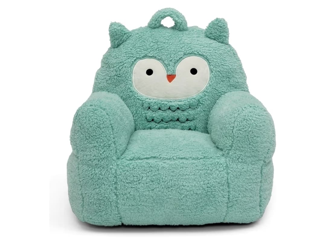 Amazon) Delta Children Owl Cozee Buddy Chair $19