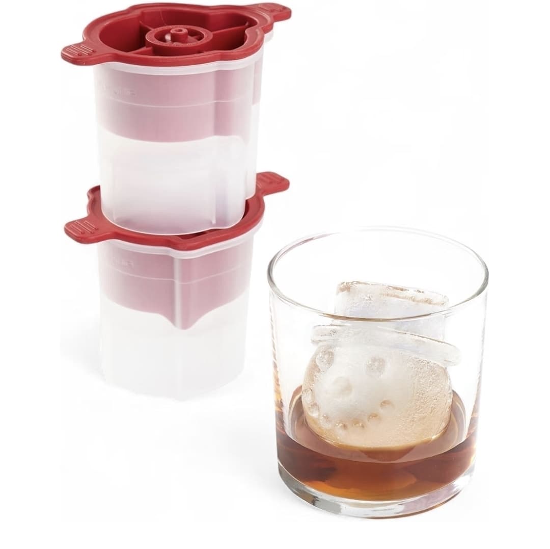 Amazon) Tovolo Snowman Ice Mold with Top Hats Set of 2 $3.52