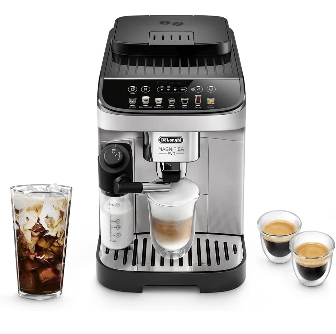 Amazon) De'Longhi Magnifica Evo Automatic Espresso & Coffee Machine with Auto Milk Frother $499.95