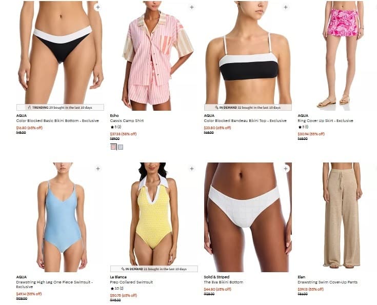 Bloomingdales) 수영복 - 30 ~ 60% 할인