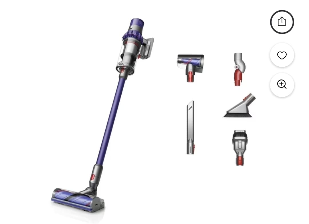 Walmart) Restored Premium Dyson V10 Animal+ Cordless Vacuum Cleaner | Purple $199.99