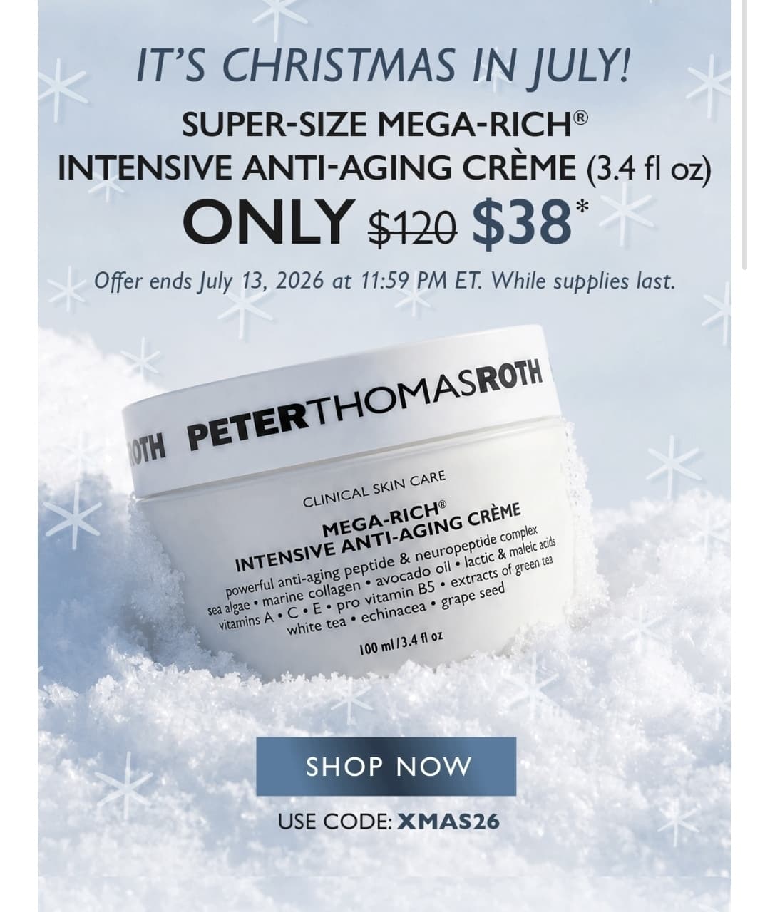 Peter Thomas Roth) Super-Size Mega-Rich® Crème $38