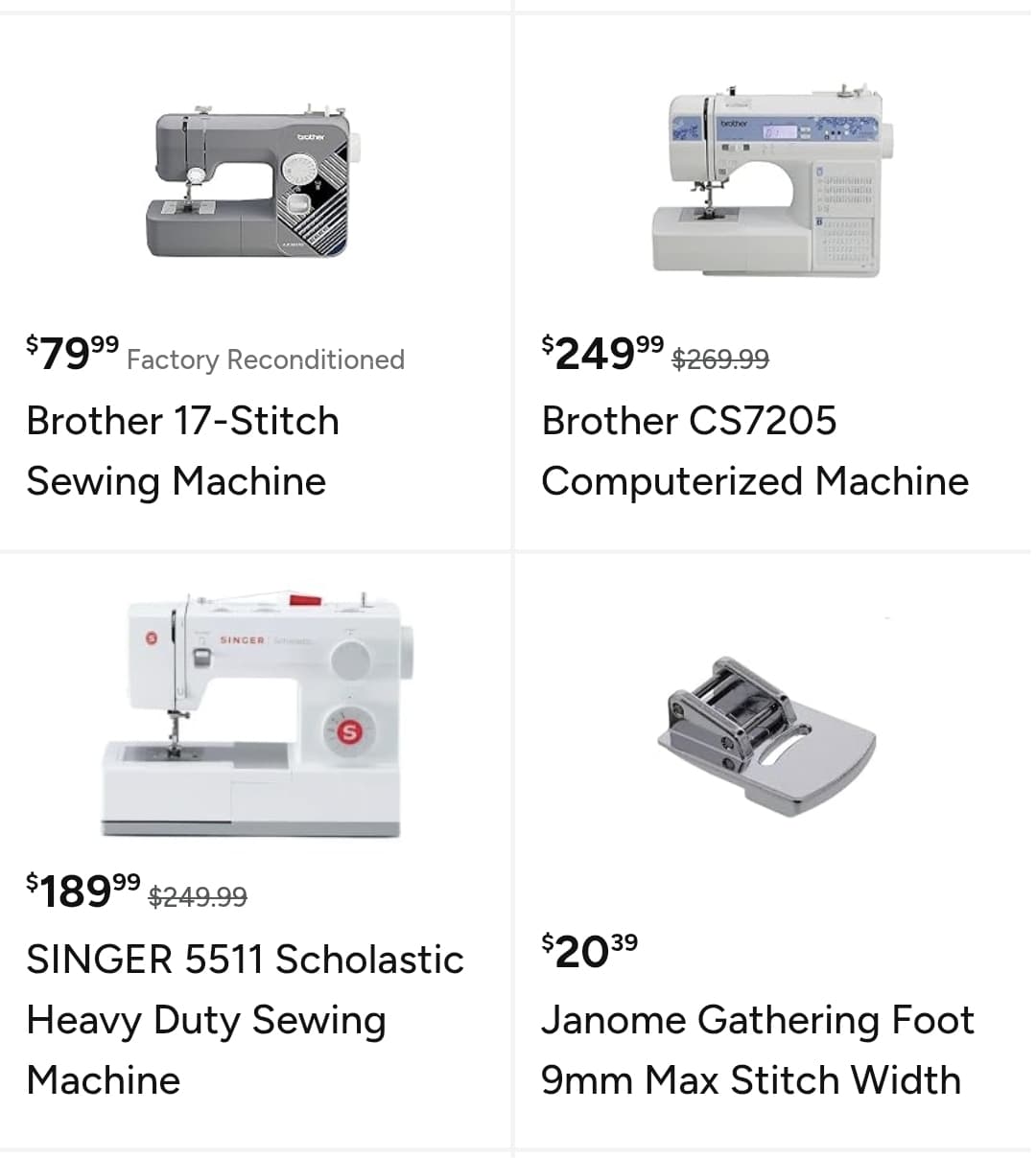 Woot) SINGER 5511 Scholastic Heavy Duty Sewing Machine $189.99 등 Craft 용품 세일