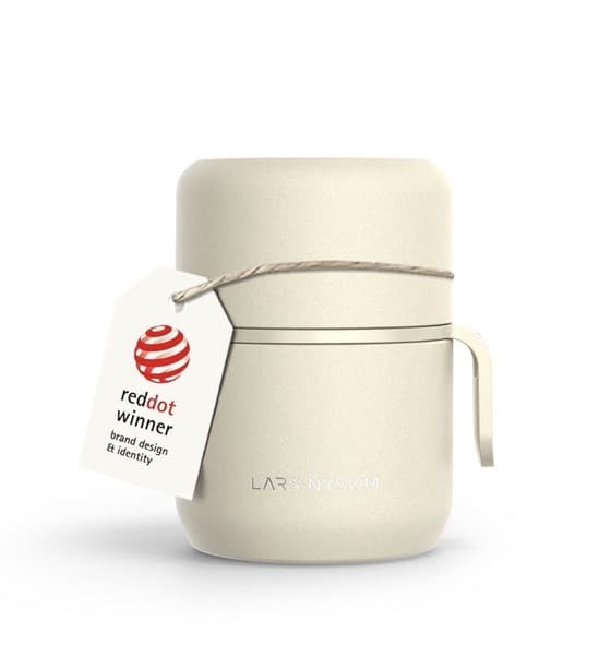 Amazon) LARS NYSØM Stainless Steel Vacuum Insulated Food Jar 12oz 10.99